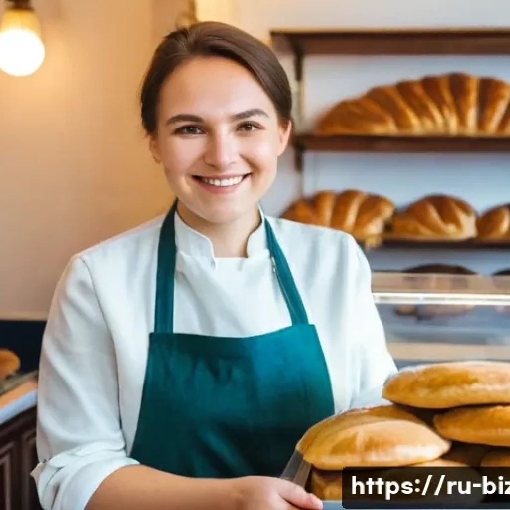 기업경영지도사로 일하며 배우는 교훈 - **Digital Transformation in a Local Russian Bakery:**
    "A cozy, sunlit interior of a traditional ...