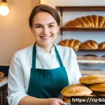기업경영지도사로 일하며 배우는 교훈 - **Digital Transformation in a Local Russian Bakery:**
    "A cozy, sunlit interior of a traditional ...