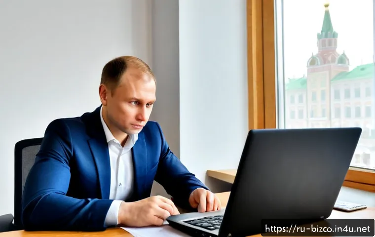 기업경영지도사 자격증 관련 최신 뉴스 - Photorealistic Russian business consultant in a modern Moscow office reviewing a professional certif...